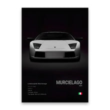 Load image into Gallery viewer, Famous Cars M5 918 GT3 Canvas Wall Art Print Poster G63 STO SLS Decorative Mural Modern Home Decor Birthday Gift Unframed