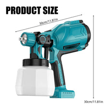 Load image into Gallery viewer, 1000ML Cordless Electric Paint Sprayer with 2x3.0Ah Battery and Nozzles replace for Makita 18V Battery HVLP Spray Gun