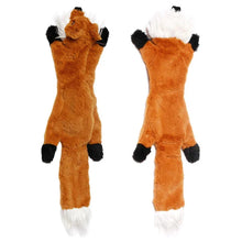 Load image into Gallery viewer, New 45cm Simulated Animal Holster No Stuffing with Squeakers Dog Chew Toy Durable Plush Crinkle Pet Squeak Toys Pet Supplies