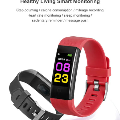 115Plus Fitness Tracker (Waterproof, HR, Sleep)