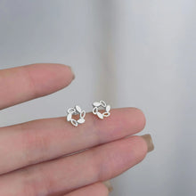 Load image into Gallery viewer, New Heart Stud Earrings for Women Hypoallergenic Daily Wear Minimalist Cute Star Silver Color Ear Girls Pierc Jewelry Gifts