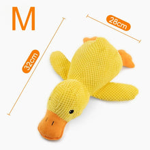 Load image into Gallery viewer, Calming Duck Toy for Dog,Soothing Plush Pet Toys with Sound Quack, Pet Interactive Companion, Chew-Resistant Chew Dogs Cat Toy