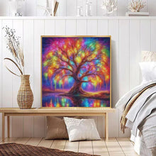 Load image into Gallery viewer, GATYZTORY 5D Diamond Painting Tree Mosaic Full Round Drill Home Decor 30x30cm