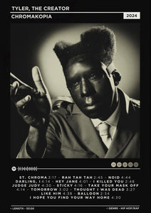 Hip Hop Rapper Tyler The Creator Chromakopia Classic Music Album Poster Canvas Painting Wall Pictures Home Dorm Bedroom Decor