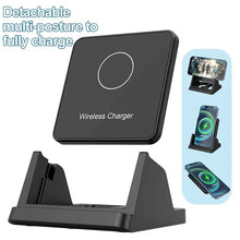 Load image into Gallery viewer, Ultra-Thin 30W Wireless Charger Stand Fast Charging Pad for iPhone Samsung Xiaomi