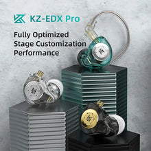 Load image into Gallery viewer, KZ EDX PRO Dynamic Earphones HIFI Bass Earbuds In Ear Monitor Sport Noise Cancelling Headset