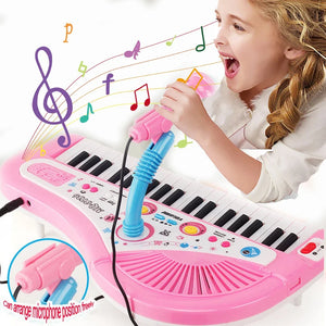 Kids Piano Keyboard! 61/37 Keys, Microphone