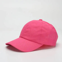 Load image into Gallery viewer, COKK Summer Baseball Cap Quick Drying Outdoor Sports Cap Travel Leisure Sun Hat Women Men Unisex Sunshade Breathable Casual Bone