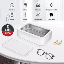 Load image into Gallery viewer, DayPlus Professional 650ML Ultrasonic Cleaner Sonic Wave Tank Glasses Watch Jewellery Cleaning Machine Tool