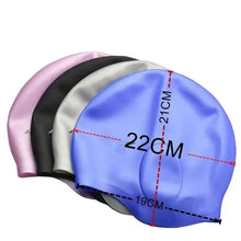 Load image into Gallery viewer, Swim Caps Ear Protection Full Silicone Swimming Cap ,universal,swimming  Earmuffs