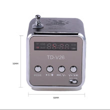 Load image into Gallery viewer, Mini Caixa De Som Bluetooth Speaker Portable Radio FM Sound Box Small Music Wireless Bocina Mp3 Player Coluna Column Blootooth