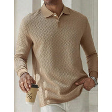 Load image into Gallery viewer, Men Long Sleeve Polo Shirt High Quality Male Clothing Office Polos T-shirt Business Poloshirt Casual Fashion Polo T Shirt Men