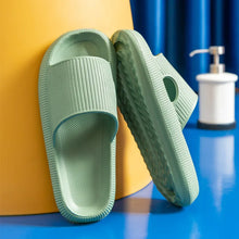 Load image into Gallery viewer, Women Thick Platform Cloud Slippers Indoor Home Eva Soft Sole Pillow Slides Sandals Woman 2025 Summer Non Slip Beach Flip Flops