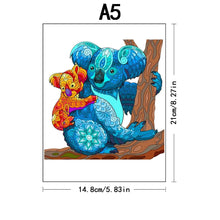 Load image into Gallery viewer, Wooden Puzzle for Adults, Cat Wooden Jigsaw Puzzles for Adults, Unique Animal Shape Wood Cut Puzzles for Family Friend