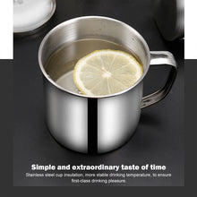 Load image into Gallery viewer, Stainless Steel Coffee Mugs Insulated Coffee &amp; Tea Cup with Handles Shatterproof 200mL Metal Cup Mug Kitchen Accessories