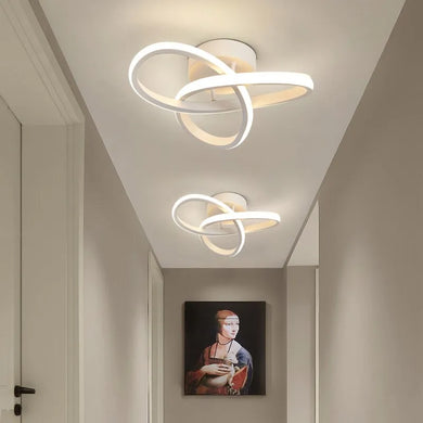Modern LED Chandelier: Stylish Ceiling Lamp for Bedroom and Dining Room
