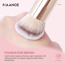 Load image into Gallery viewer, MAANGE 4PCS Face Makeup Brush Set - Foundation, Concealer, Soft Bristles, Gift Box