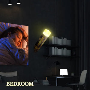 Brownstone LED Torch Lamp - USB Charging, 11-inch, Bedroom Decor & Children's Gift