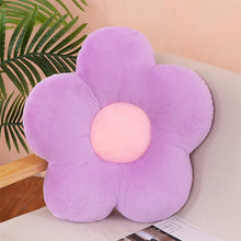 Load image into Gallery viewer, 12/35cm Stuffed Five Petal Flower Cushion Girly Room Decor Sunflower Pillow Bay Window Pink Flower Sit Bedroom Seat Pillow