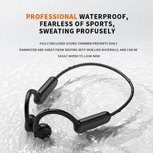 Load image into Gallery viewer, 2025 True Bone Conduction Earphones Bluetooth 5.3 Sports Wireless Headphones Ear Hook Waterproof Headset for Running Driving
