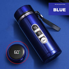 Load image into Gallery viewer, 500ml-1L Stainless Steel Thermos with LED Temp Display Vacuum Bottle