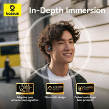 Load image into Gallery viewer, Baseus Eli 2i Fit Open-Ear Earphones True Wireless Bluetooth 6.0 Ear Hooks Headphones IPX5 Waterproof Sports Earbuds Bass Boost