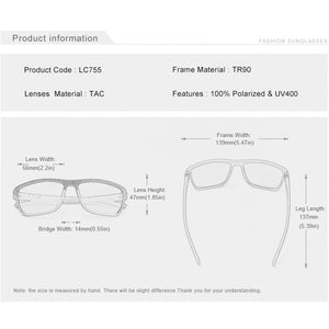KINGSEVEN HD Polarized Sunglasses UV400 TR90 Fashion Eye Protection