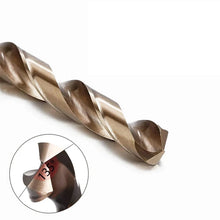 Load image into Gallery viewer, M35 Cobalt Metal Drill Straight Shank Twist Drill Bit Set HSS-Co Hole Opener Tool For Stainless Steel Metal Iron Woodworking