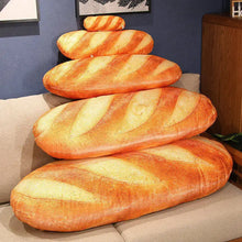 Load image into Gallery viewer, French Bread Pillow Plush Stuffed Printing Images Food Plushie Peluche Party Prop Decor Sleeping Companion Kits Gift Room Decor