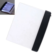 Load image into Gallery viewer, LED Flat Panel Book Reading Light Battery powered Eye Protection Lamp Adjustable Portable Bookmark Study Desk Reading Lamp