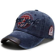Load image into Gallery viewer, New Distressed Cotton Washed Baseball Cap Korean Outdoor Sunscreen Hat Casual And Versatile Street Spring And Autumn Sunhat