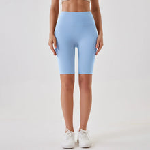 Load image into Gallery viewer, 2024 High-Waisted Buttock Lifting Yoga Shorts Summer Seamless Yoga Legging Shorts Outer Wear Tight Cycling Athletic Gym Shorts