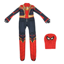Load image into Gallery viewer, Anime Spiderman Kids Cosplay Costumes Miles Morales Spider Man Jumpsuit for Men Women Superhero Halloween Tight Fitting Clothing
