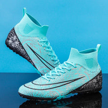 Load image into Gallery viewer, Men Football Field Boots Original Grass Training Football Shoes Professional Society Sneakers Outdoor Sports TF/FG Soccer Cleats