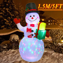 Load image into Gallery viewer, Christmas Inflatable Decoration Toy Built-in LED Lights Inflatable Model Ornament Xmas Party New Year Garden Indoor Outdoor Deco