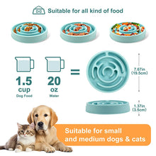 Load image into Gallery viewer, Slow Food Bowl for Pets Anti-Choking Durable Feeder Cat Dog Easy Clean Dish