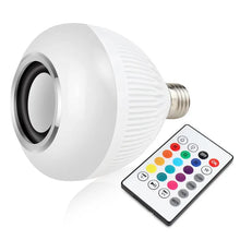 Load image into Gallery viewer, Bluetooth Bulb Speaker! Music, Color &amp; App Control