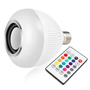 Bluetooth Bulb Speaker! Music, Color & App Control