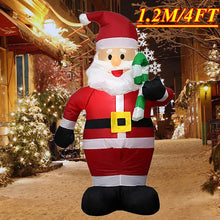 Load image into Gallery viewer, Christmas Inflatable Decoration Toy Built-in LED Lights Inflatable Model Ornament Xmas Party New Year Garden Indoor Outdoor Deco