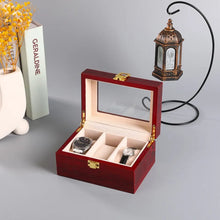 Load image into Gallery viewer, Wooden Watch Box 1/2/3/5/6/10/12 Slot Watch Gift Box Watch Storage Travel Case Organizer Men Jewellery Box Piano-bake-paint