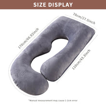 Load image into Gallery viewer, Pregnancy Pillows for Sleeping, G Shaped Full Body Maternity Pillow with Removable Cover - Support for Belly for Pregnant Women