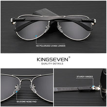 Load image into Gallery viewer, KingSeven Pilot Sunglasses | HD Polarized UV400 Luxury Eyewear for Men Women