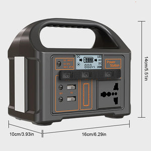 100W Portable Solar Power Station | Outdoor Camping Generator & Power Bank