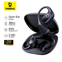 Load image into Gallery viewer, Baseus Eli 2i Fit Open-Ear Earphones True Wireless Bluetooth 6.0 Ear Hooks Headphones IPX5 Waterproof Sports Earbuds Bass Boost
