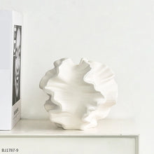 Load image into Gallery viewer, Minimalist Mirage Vase Ornament Ceramic Coral Vase Nordic Art Beige Living Room Desktop Center Decoration