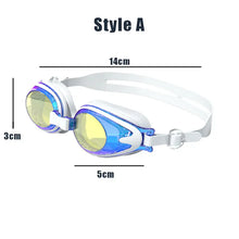 Load image into Gallery viewer, JSJM Professional Kids Swimming Goggles Anti-Fog UV Protection Waterproof Silicone Swim Glasses for Boys Girls Swim Eyewear Gift