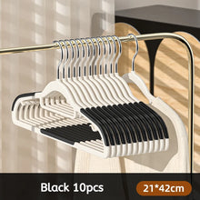 Load image into Gallery viewer, 10Pcs Black/Orange/Grey Multifunctional Wet and Dry Household Hanger Suitable for Hanging Clothes Bedroom Wardrobe Anti-Slip