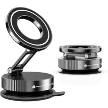 Load image into Gallery viewer, 2026Upgraded Adjustable&amp;Foldable Magnetic Car mobile Phone Holder Hollow out design 360° Rotatable  Zinc Alloy and ABS material