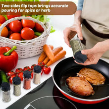 Load image into Gallery viewer, 10/1PCS Clear Spices Bottle Salt Pepper Shakers Plastic Barbecue Seasoning Jars Condiment Box Home Kitchen Powder Storage Can