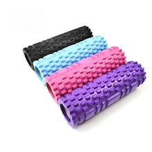 Load image into Gallery viewer, 30cm Yoga Column Gym Fitness Pilates Foam Roller Exercise Back Massage Roller Yoga Brick Home Fitness Equipment